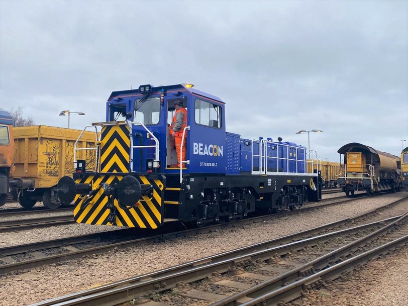 GB Railfreight trials Clayton Equipment new battery powered locomotive